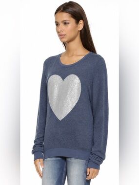 Wildfox heart pullover